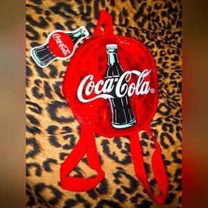 Red See Through Coca-Cola Mini Backpack